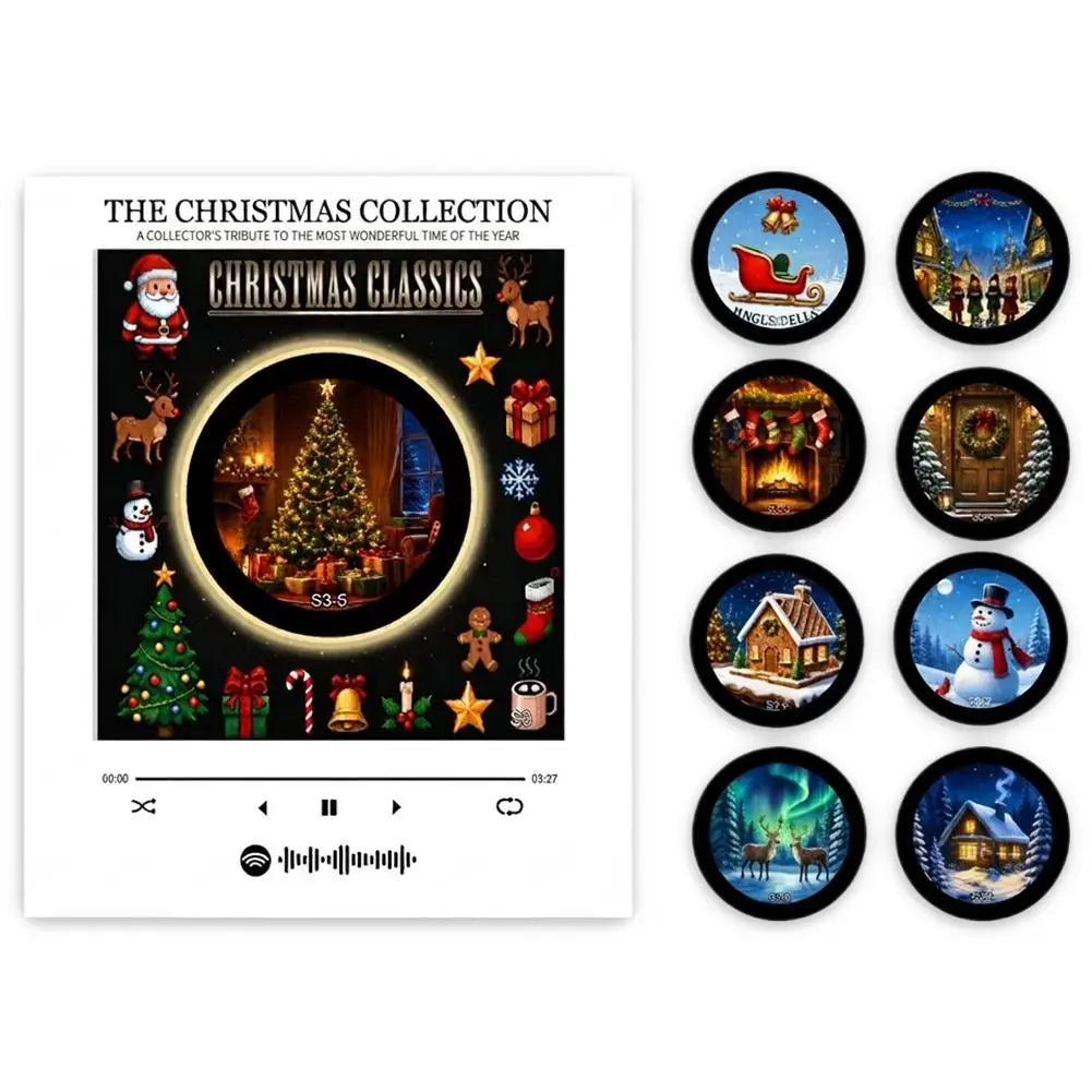 Zestaw Christmas Classics – pozytywka z 9 świątecznymi płytami